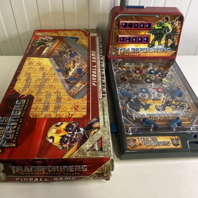 Marvel SPIDER-MAN 3 Table-Top Pinball Machine Complete with Box Used Tested