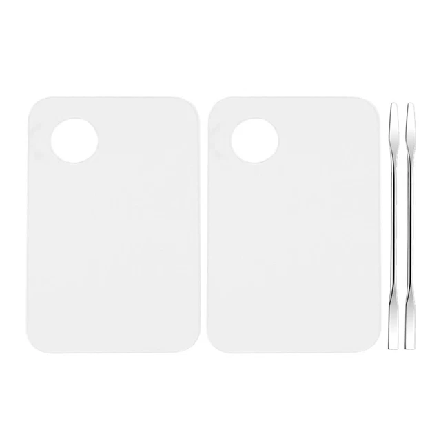 2 SETS MIXING Make up Palette Makeup Pigments Acrylic Color £10.19