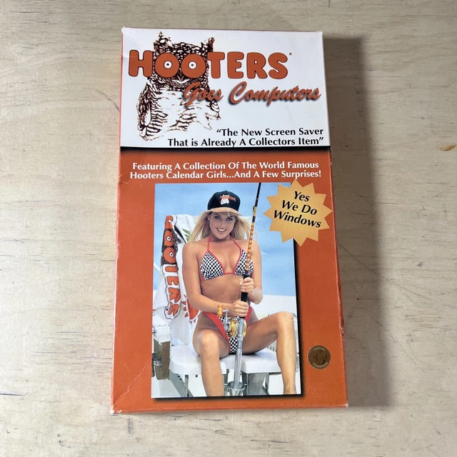 Hooters Goes Computers Covergirl Memorabilia RARE