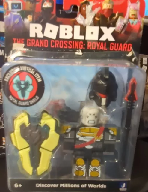 ROBLOX THE GRAND Crossing: Royal Guard Figure Shield Virtual Item Code ...