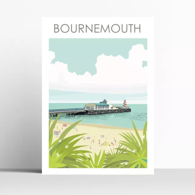 Bournemouth Dorset Digital Print