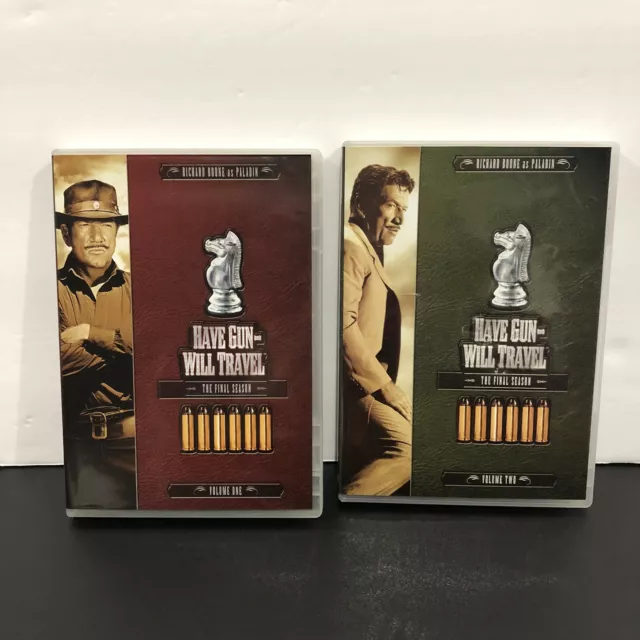 Have Gun Will Travel TV Western Final Season Season 6 Volume 1  2 DVD 2013 CBS