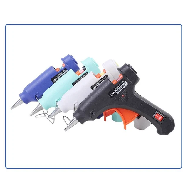 Herramientas de reparación industrial para el hogar hágalo usted mismo pistola adhesiva pegamento pistola de pegamento fundido caliente pistola de pegamento