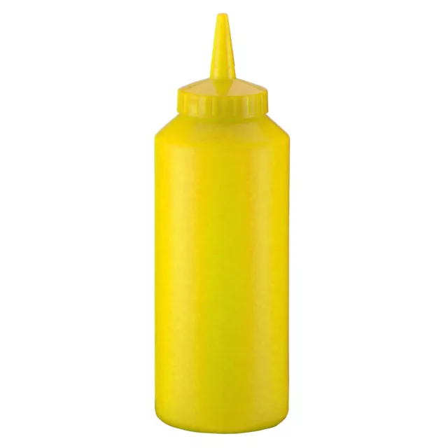 Traex 2812-08 Yellow 12 Ounce Squeeze Dispenser