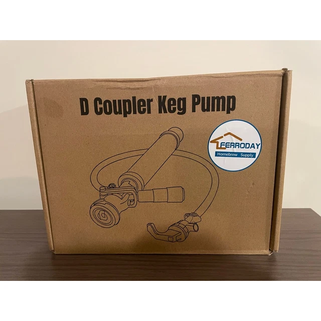Ferroday Keg Pump D Coupler Heavy Duty Homebrew Supply New