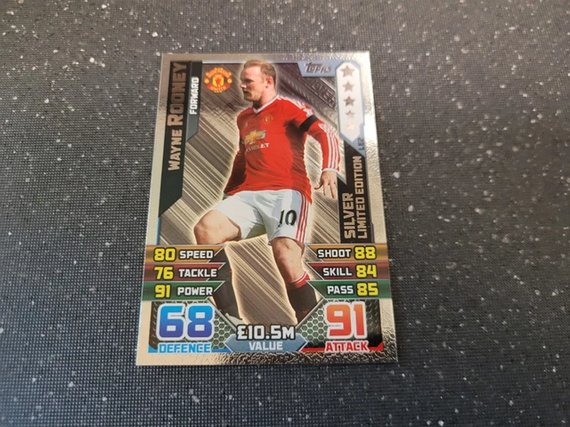 Carte Match Attax Daniel Sturridge PLE2 2016/17 - Édition Platine Limitée **Signée** Et Certifiée