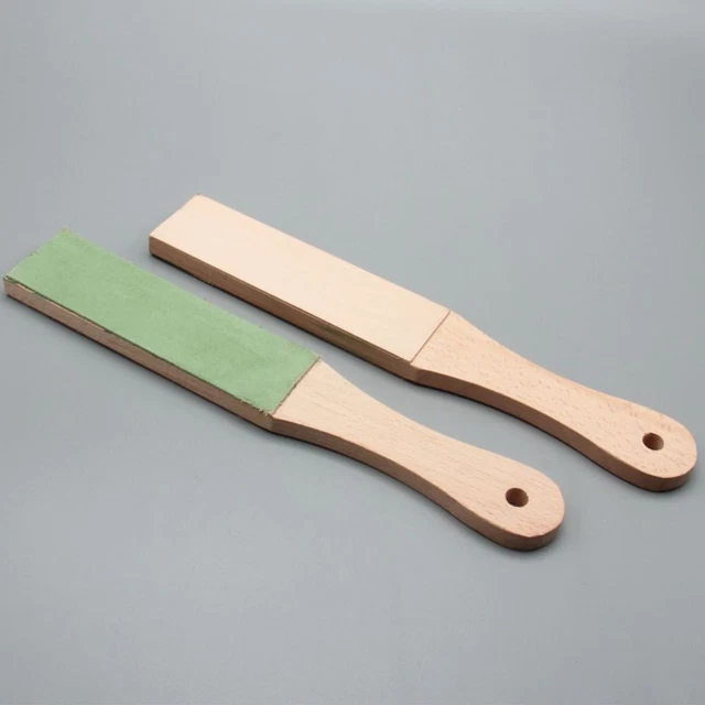 Handmade Leather Sharpener Wooden Sharpening Board  Leathercraft