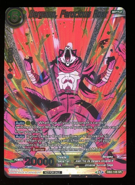 dragon ball super card game bergamo Buy Toxtricity | Fusion Strike main image 1