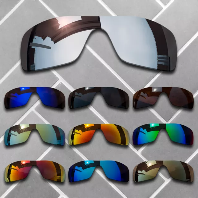 Polarized Anti-Scratch Replacement lenses for-Oakley Batwolf Multiple Choices