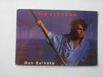 NICK KERSHAW Don Quixote   carte postale postcard 