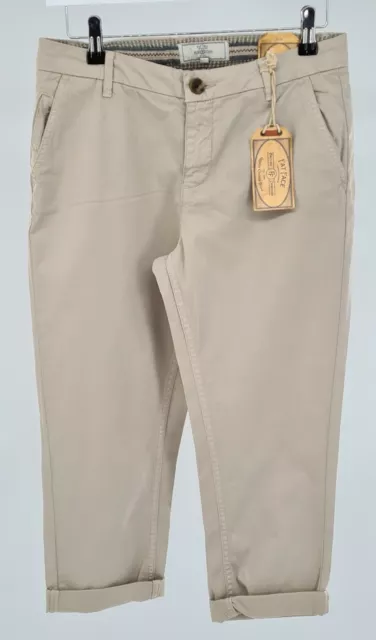 FAT FACE THE Lulworth Chino Crop Navy Trousers Size 12 New with tag 16.00 PicClick UK