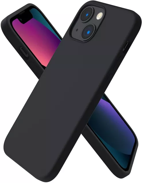 Pour Apple Iphone 13 PRO Coque Arrière Etui Gel Silicone Tpu NOIR