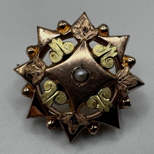 BROCHE VINTAGE PLAQUÉE Or EUR 16,99 - FR