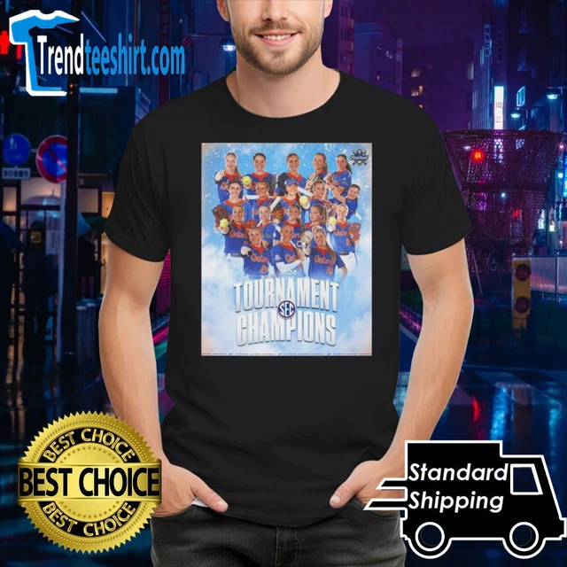 FLORIDA TEAM GATORS Softball 2024 Sec Tournament Champions TShirt EUR