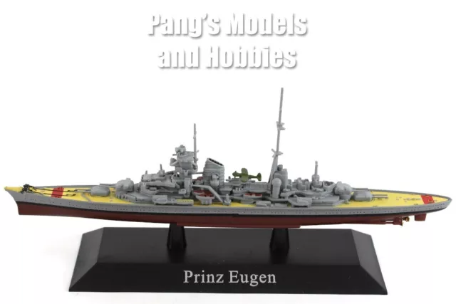 German Cruiser Prinz Eugen 1/1250 Scale Diecast Model Ship