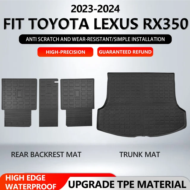 FOR 2023 2024 Lexus RX350 RX350H RX500H Cargo Liner Cargo Mats Trunk