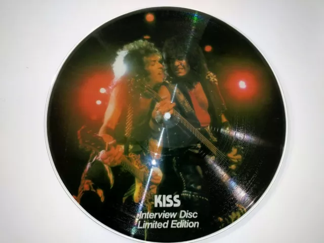 DISC　KISS　PICTURE　-L078501　1981　£41.38　Lp　Youngman　Interview　UK　W.　Uk　84　PicClick