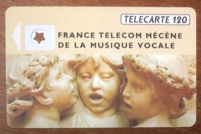 Musique Vocale Télécarte 120 Réf Phonecote F292 Sans Puce Phonecard Scheda Dummy