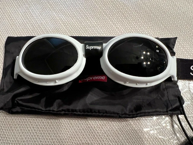 SUPREME STONE ISLAND Baruffaldi REK GOGGLES White KURT Sunglasses BRAND NEW SUPREME STONE ISLAND Baruffaldi REK GOGGLES White KURT Sunglasses BRAND NEW