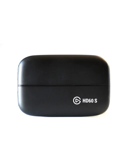 Elgato HD60 S 1080p60 Game Capture Card External USB Type-C Black (2GC309901004)