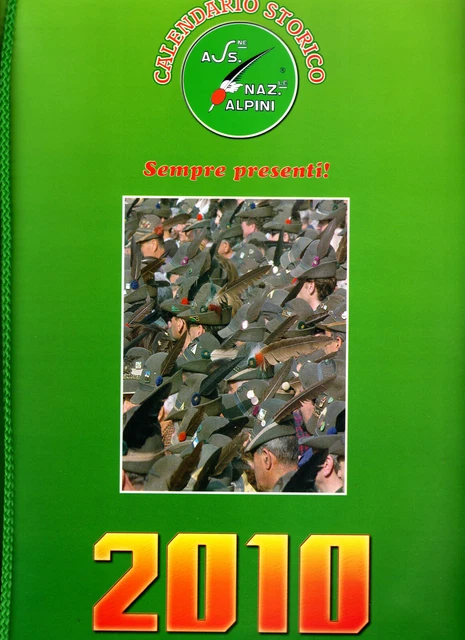 Calendario Degli Alpini 2010-Nuovo