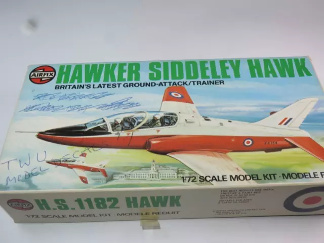 Airfix 1/72 Modèle Aircraft Kit Hawker Siddeley Hawk Raf Basket Scellé Type 5
