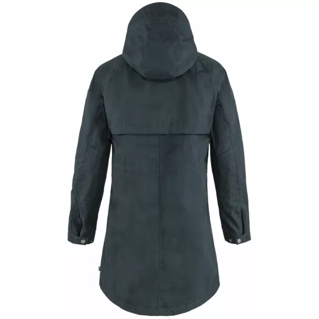 Fjällräven Karla Hydratic Jacket Damen-Mantel Parka Jacke Übergangsjacke Blau 2