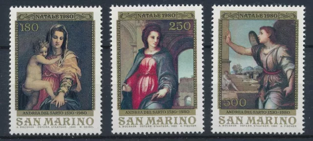 [BIN14061] San Marino 1980 Painting good set of stamps very fine MNH