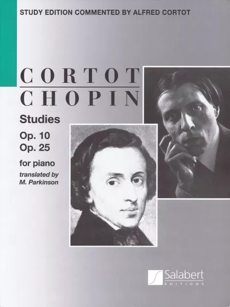 Frederic Chopin Studies Op. 10 and Op. 25 - Piano Book NEW 050498799