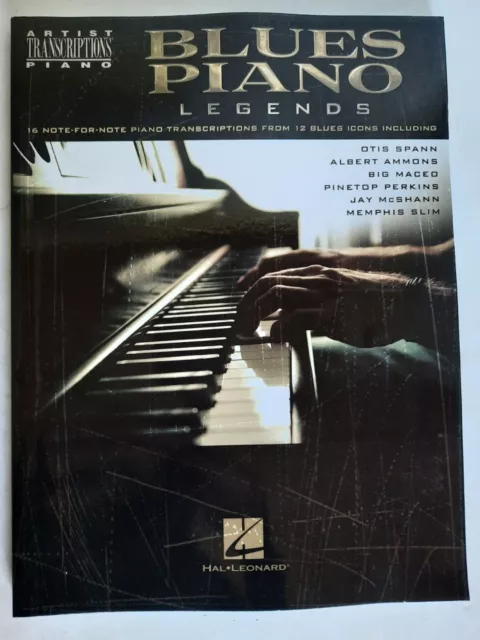 Blues Piano Legends by Hal Leonard Corp. Staff (2015, Trade Paperback)