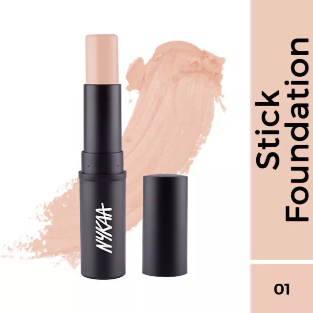 Nykaa SKINgenius Foundation Stick Conceal Contour & Corrector - (9gm)