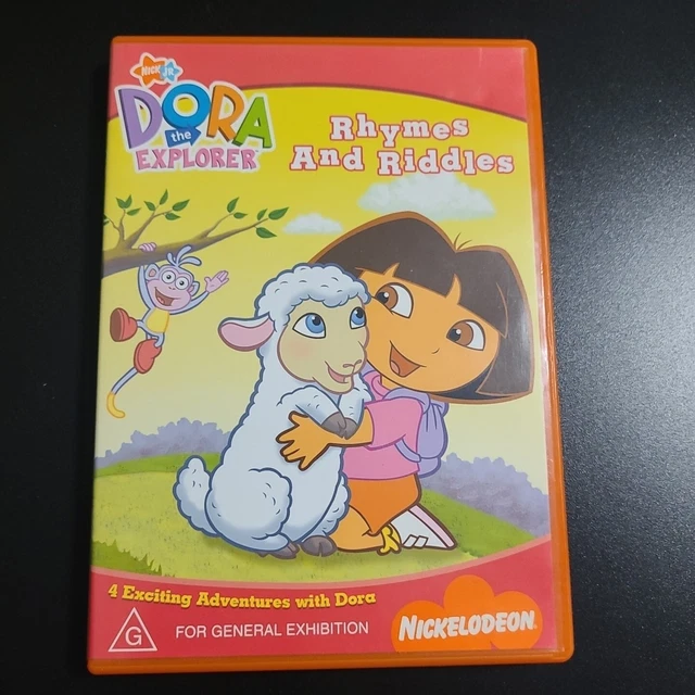 Dora The Explorer Rhymes And Riddles Dvd