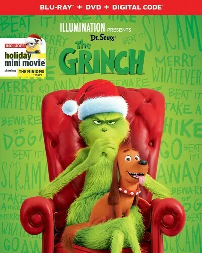 Illumination Presents: Dr. Seuss' The Grinch [Blu-ray]