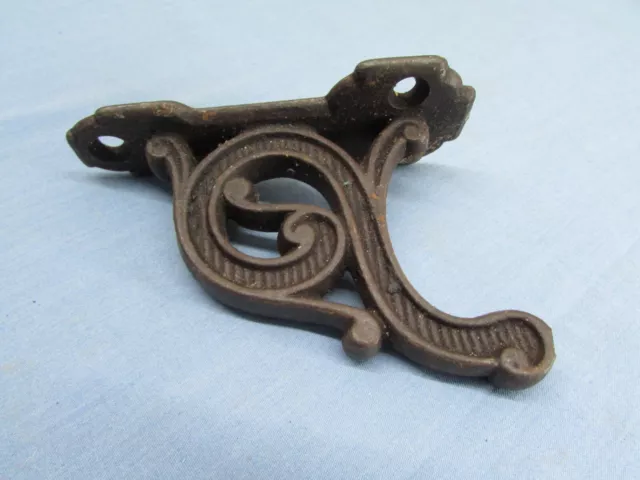 Salvaged Antique Vintage Cast Iron  Coat Hook Farmhouse