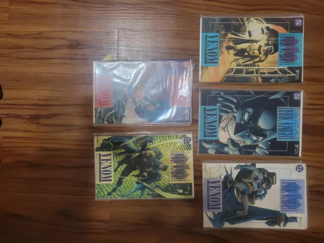 Batman Legends of the Dark Knight Venom Books 1-5 by DC Comics.