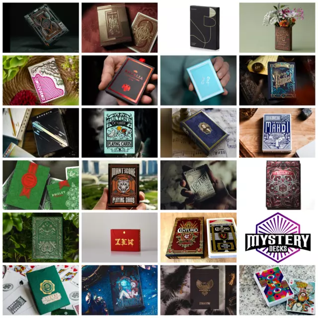 Mystery Decks -Luxury  Playing Cards. Playing Cards Mystery Decks