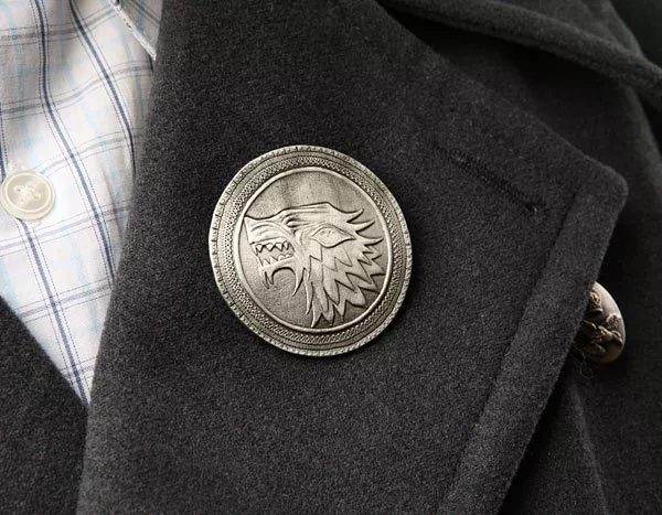 GAME OF THRONES Broche STARK SHIELD Pin