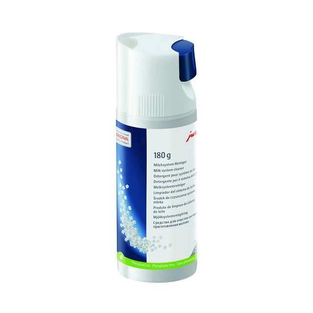 24211 Jura Milk System Cleaner Mini-Tabs 180g, removes Milk fats and proteins