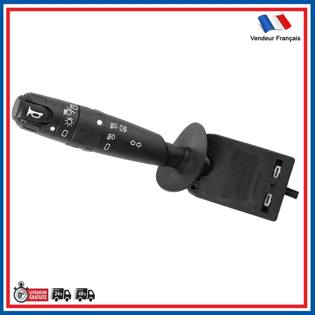 Commodo Gauche Clignotant Avant Pour Citroën Berlingo I (96-02) Et Peugeot 106 - Neuf, Origine France