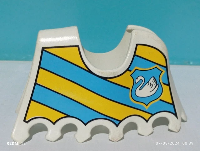 PLAYMOBIL 3654 - Attacco Superiore Tenda Cavaliere - Ricambio Usato