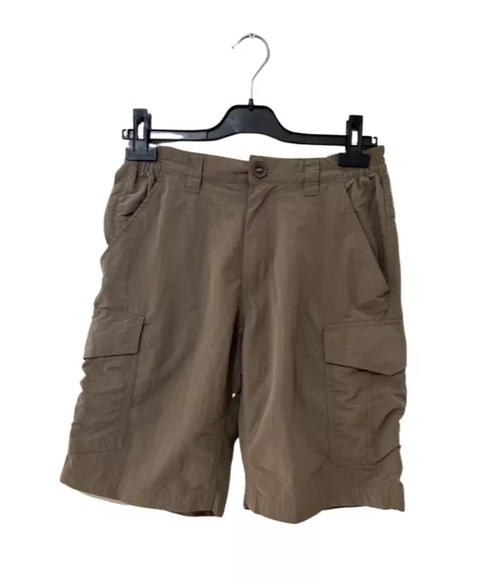 CRAGHOPPERS Nosilife Boys Khaki Cargo Shorts. Size 12. GUC