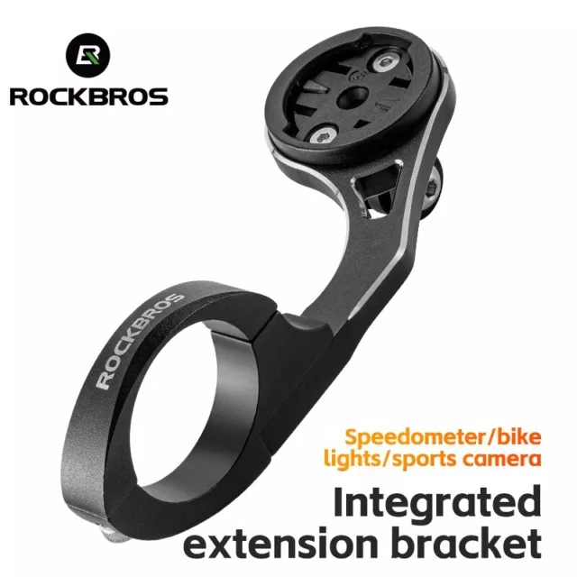 ROCKBROS Alloy Bike Computer Bracke Bicycle Light Mount for Garmin Bryton Gopro 2