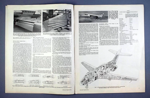 De Havilland Dh125 Hersteller Verkaufsbroschüre Technische 1963 Ausbruch Hs125 3