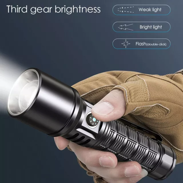 Shadowhawk X800 Lampe de poche LED CREE ultra lumineuse, 4000