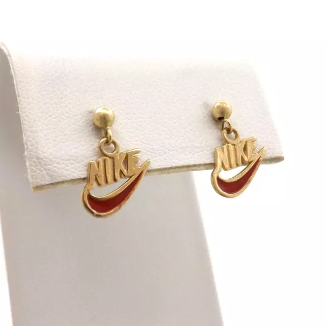 Nike 14k outlet gold earrings