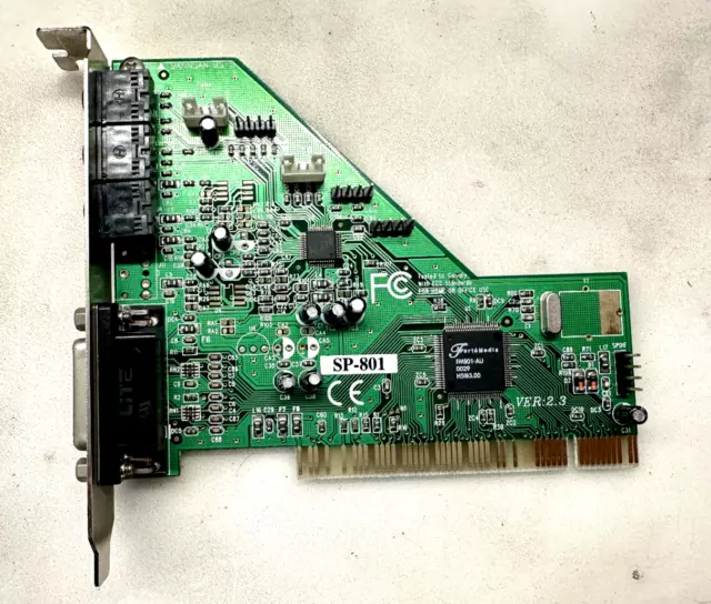 Scheda Pci Audio Fortemedia Sp-801 (3393N)