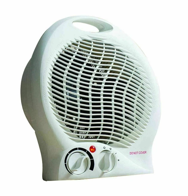 2 in 1 Lüfter Heizung 2KW 2000W kleine tragbare elektrische heiße warme Luft aufrecht