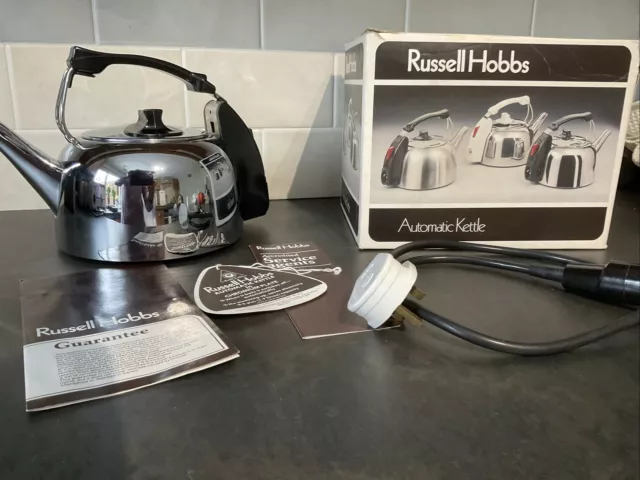 Russell hobbs retro vintage kettle top