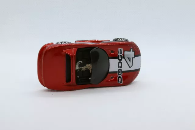 1992 Hot Wheels DODGE VIPER TEAM #4 rot Druckguss 1:64 Jubiläum B-Day lose 5
