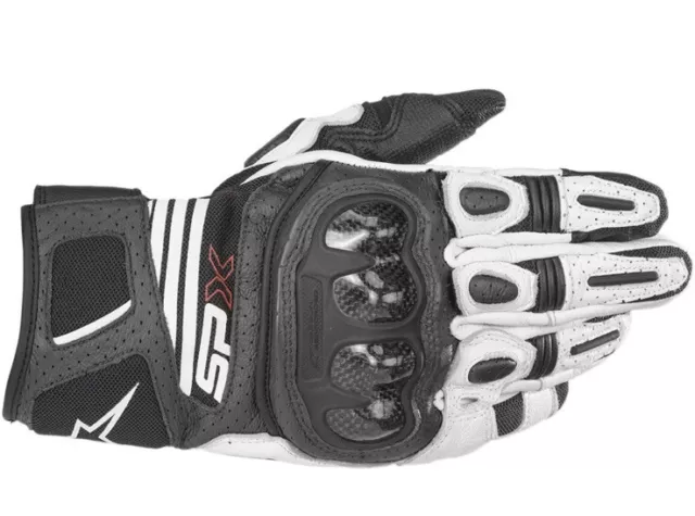 Alpinestars SP X Air Carbon V2 Leather Mens Racing Sport Bike Motorcycle Gloves